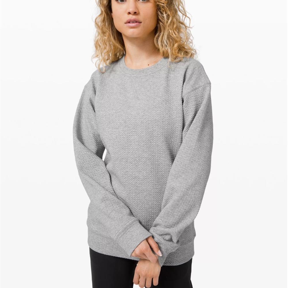 Lululemon All yours crew in bubble dot